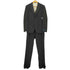 ポロバイラルフローレン Polo by RALPH LAUREN Polo Striped Wool 3-Piece Suit 旧タグ復刻 イタリア製 ウールギャバ ピンストライプ 3ピース 2B テーラードジャケット シンチバックベスト サイドアジャスター 2タック スラックス セットアップ メンズ  36S